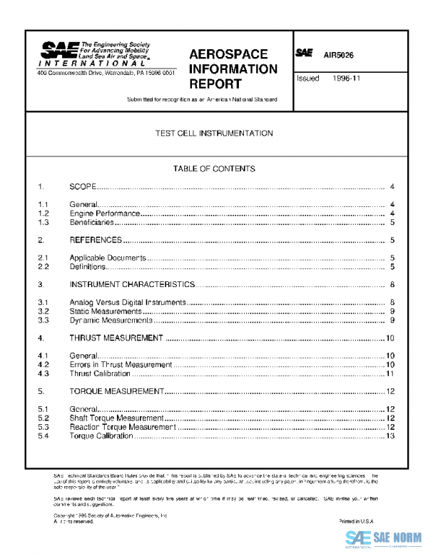 SAE AIR5026 PDF