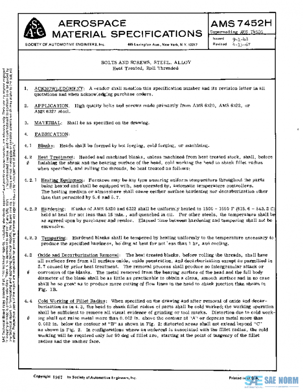 SAE AMS7452H PDF