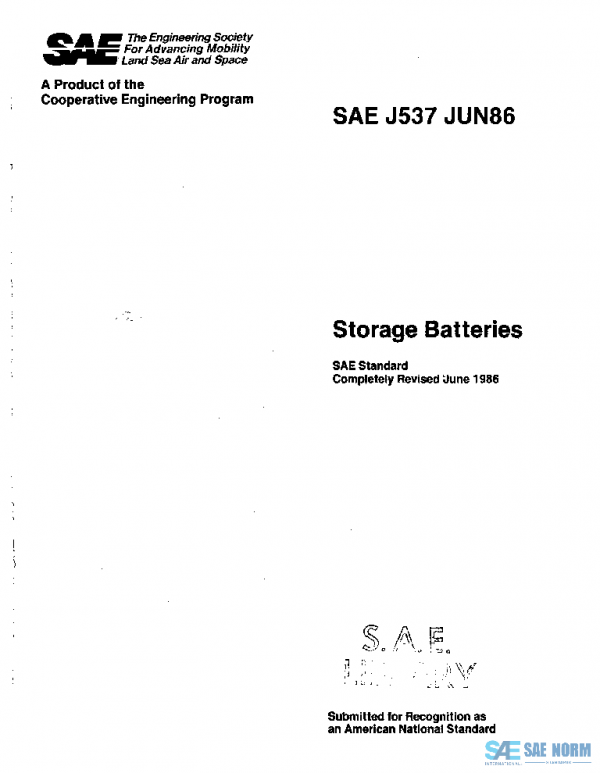 SAE J537_198606 PDF SAE J537_198606 PDF