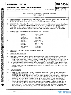 SAE AMS5354A PDF