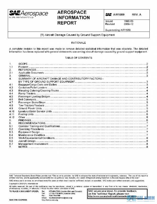 SAE AIR1589A PDF