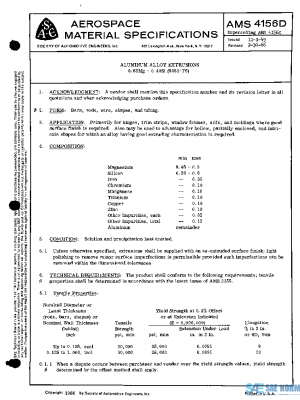 SAE AMS4156D PDF