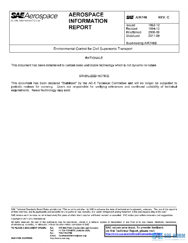 SAE AIR746C PDF