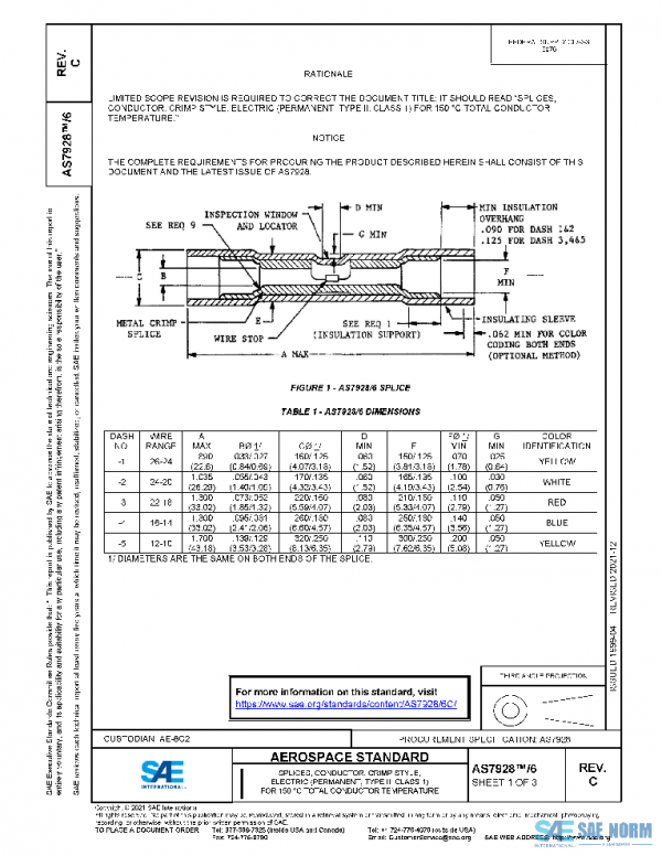 SAE AS7928/6C PDF SAE AS7928/6C PDF