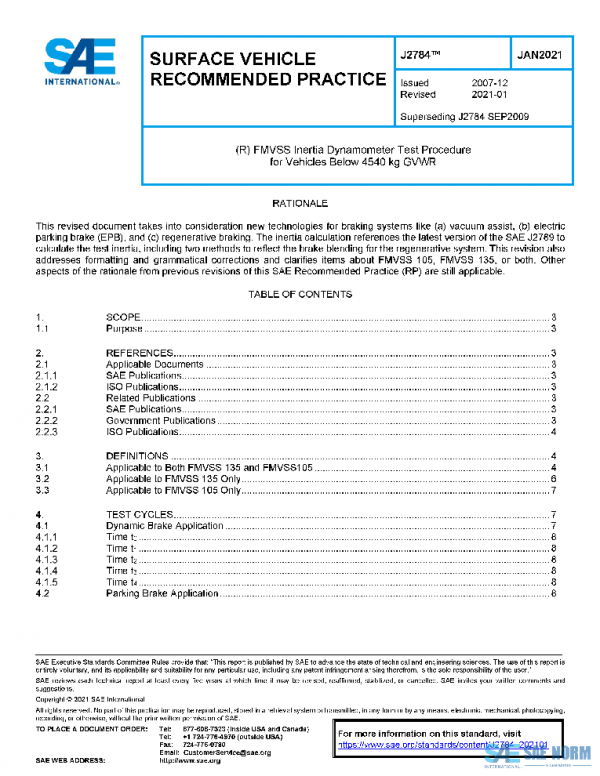 SAE J2784_202101 PDF