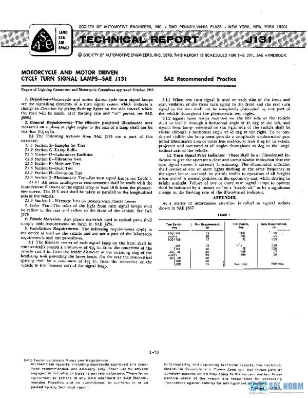 SAE J131_196910 PDF SAE J131_196910 PDF