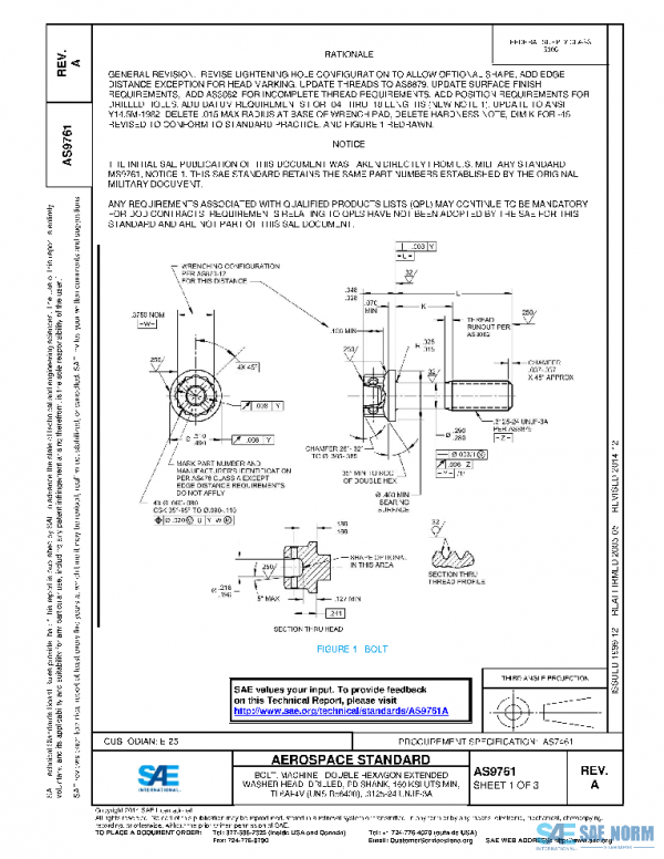 SAE AS9761A PDF