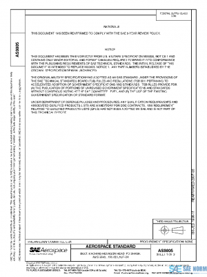 SAE AS9805 PDF