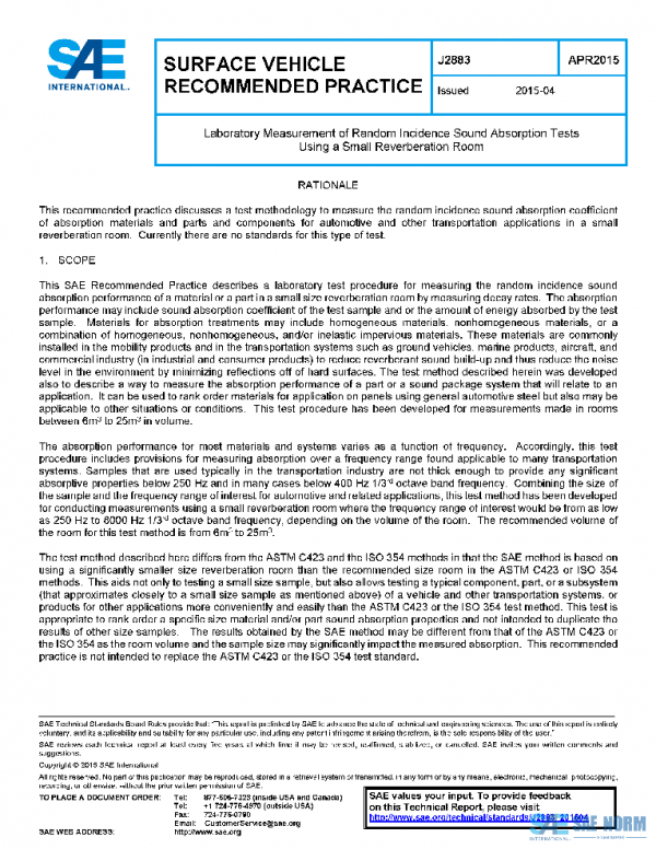 SAE J2883_201504 PDF SAE J2883_201504 PDF