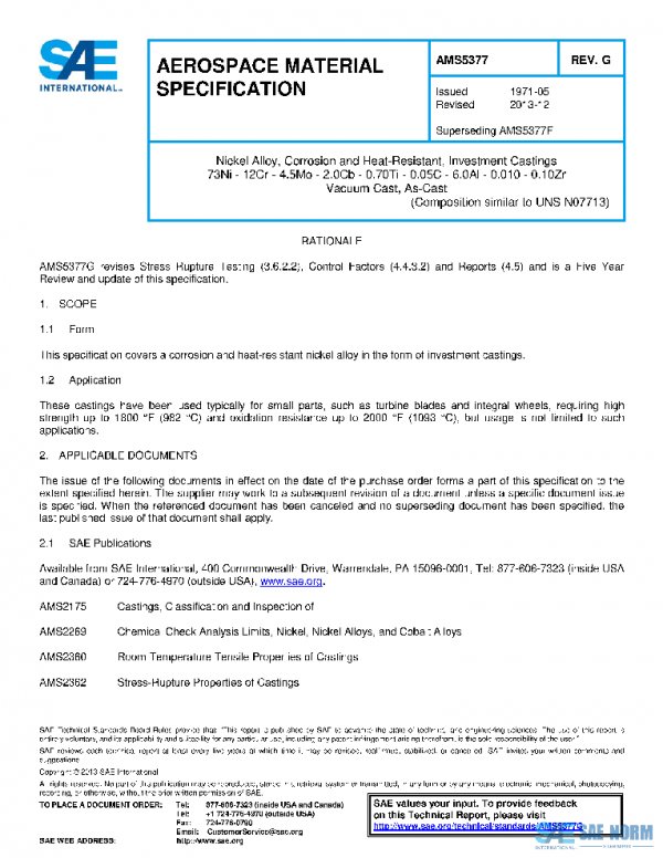 SAE AMS5377G PDF