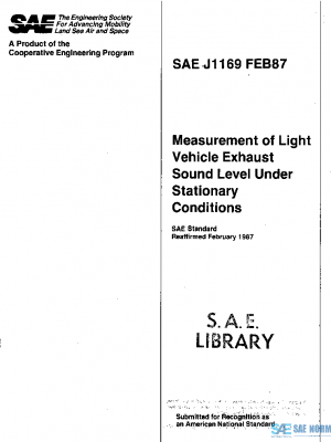 SAE J1169_198702 PDF