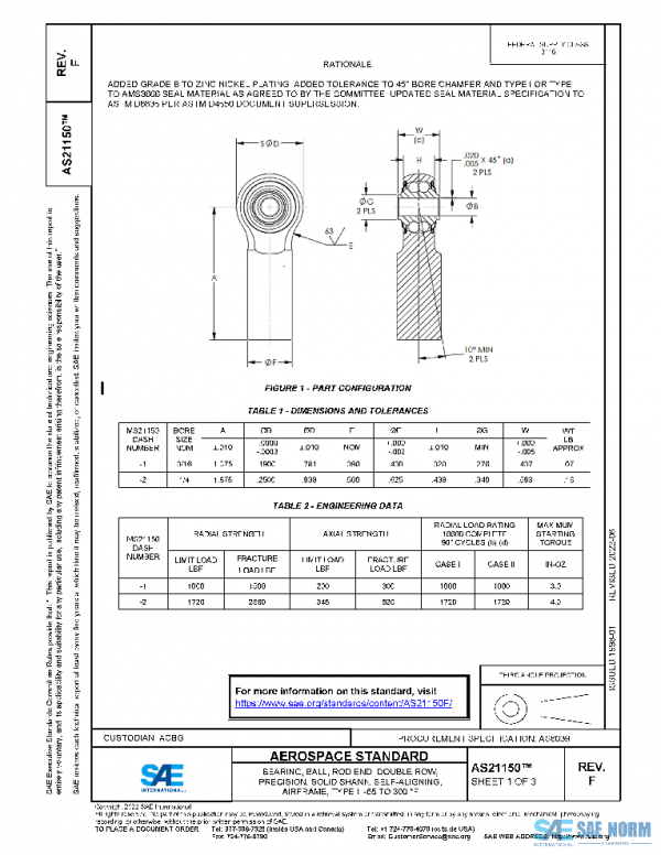 SAE AS21150F PDF SAE AS21150F PDF