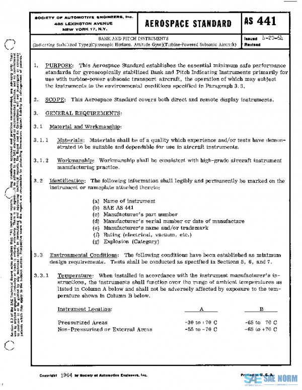 SAE AS441 PDF