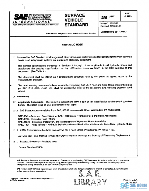 SAE J517_199306 PDF SAE J517_199306 PDF