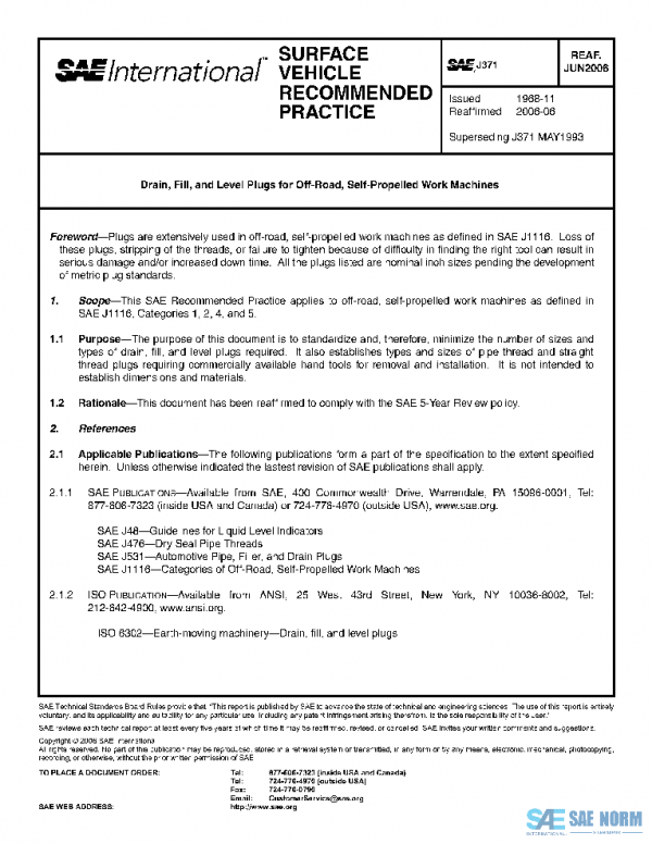 SAE J371_200606 PDF SAE J371_200606 PDF