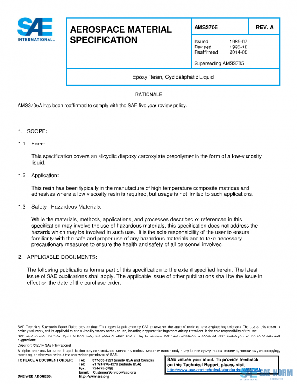 SAE AMS3705A PDF
