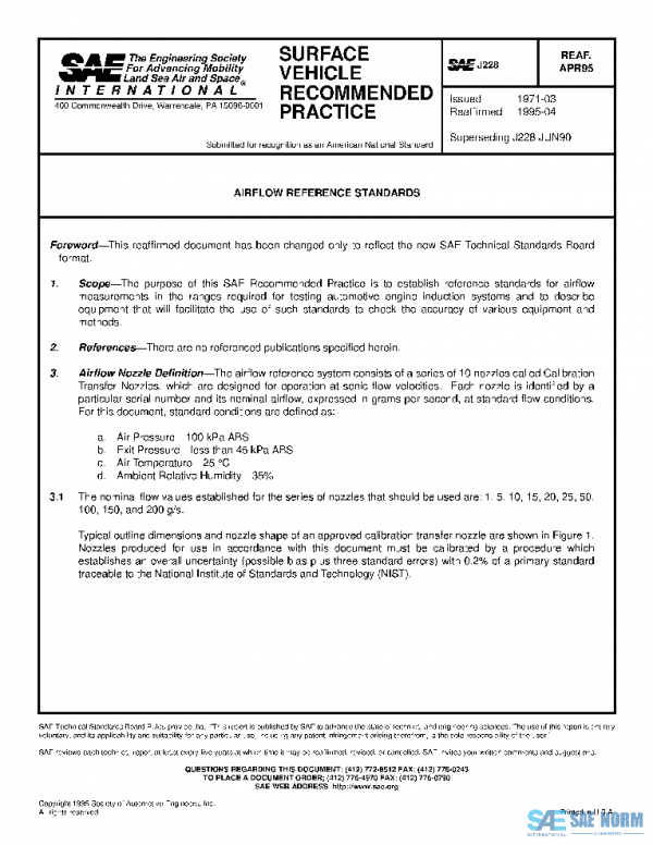 SAE J228_199504 PDF SAE J228_199504 PDF