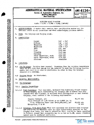 SAE AMS4134A PDF