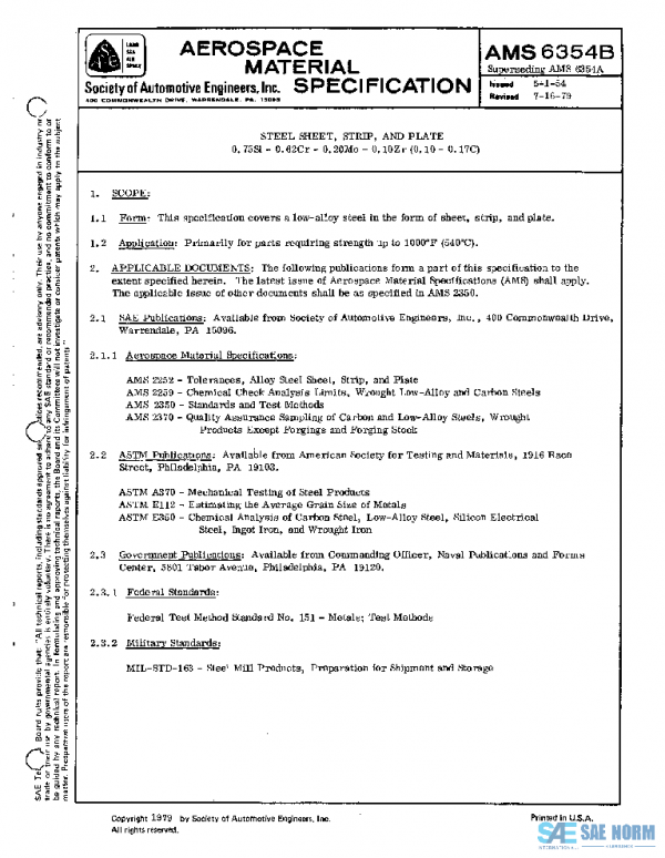 SAE AMS6354B PDF