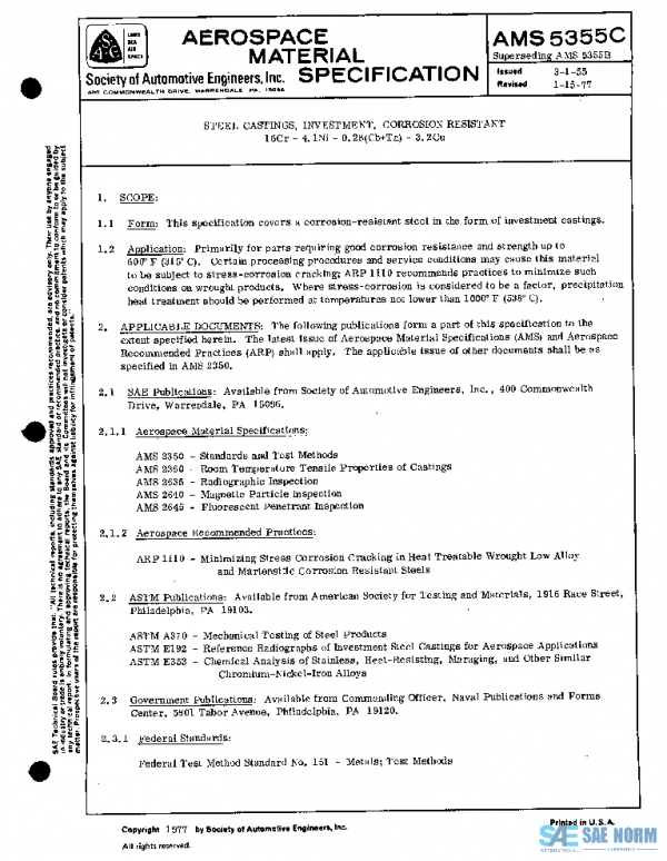 SAE AMS5355C PDF