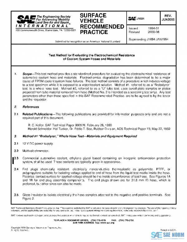 SAE J1684_200006 PDF SAE J1684_200006 PDF