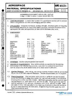 SAE AMS4023C PDF
