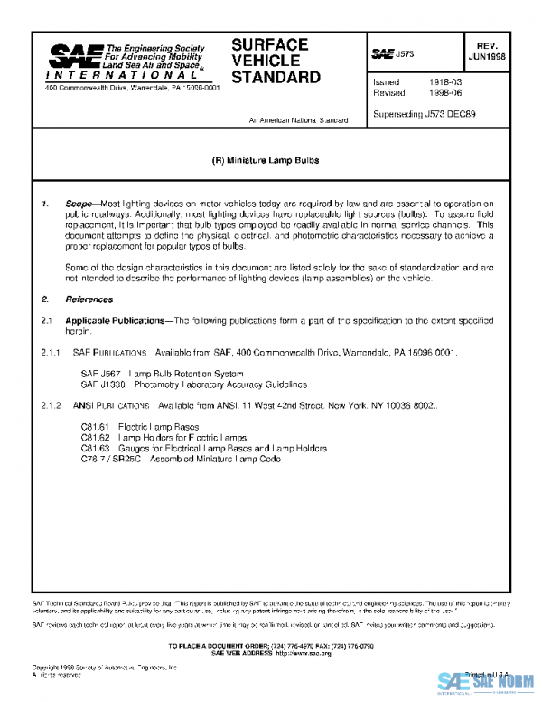 SAE J573_199806 PDF SAE J573_199806 PDF