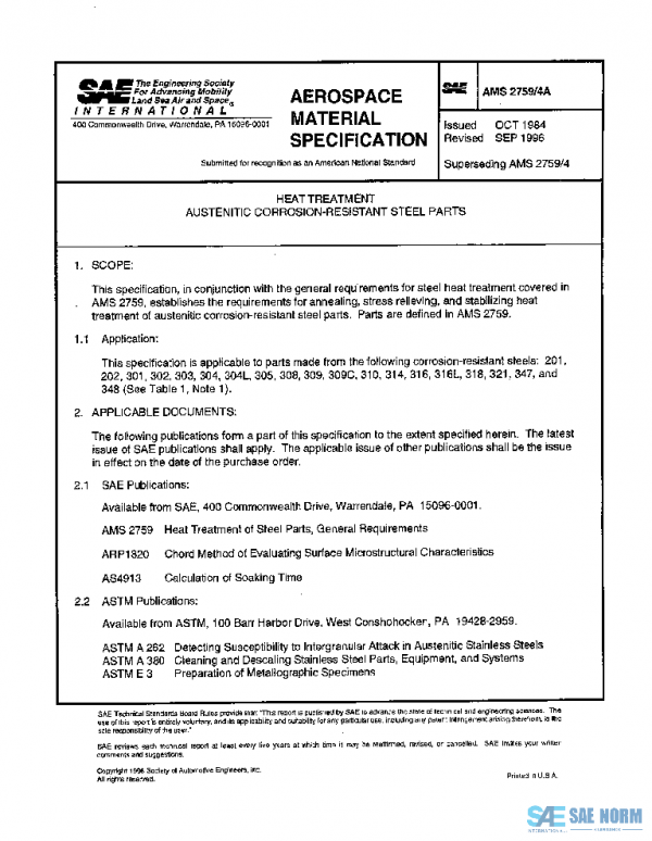 SAE AMS2759/4A PDF