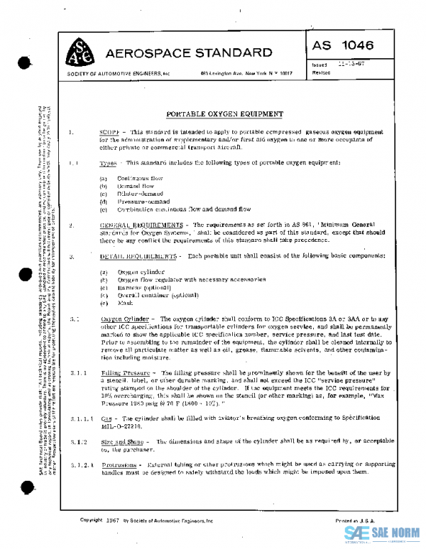 SAE AS1046 PDF