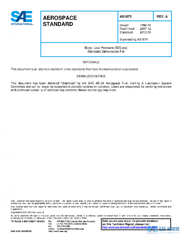 SAE AS1875A PDF SAE AS1875A PDF