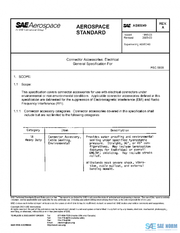 SAE AS85049A PDF