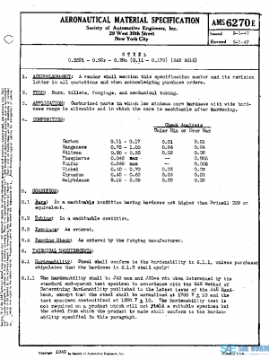 SAE AMS6270E PDF