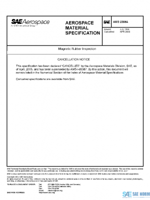 SAE AMS2308A PDF