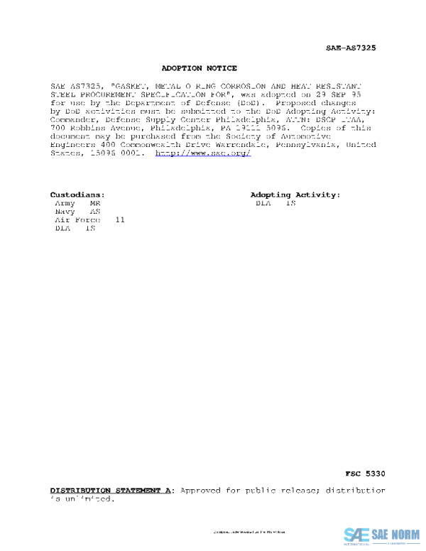 SAE AS7325A PDF