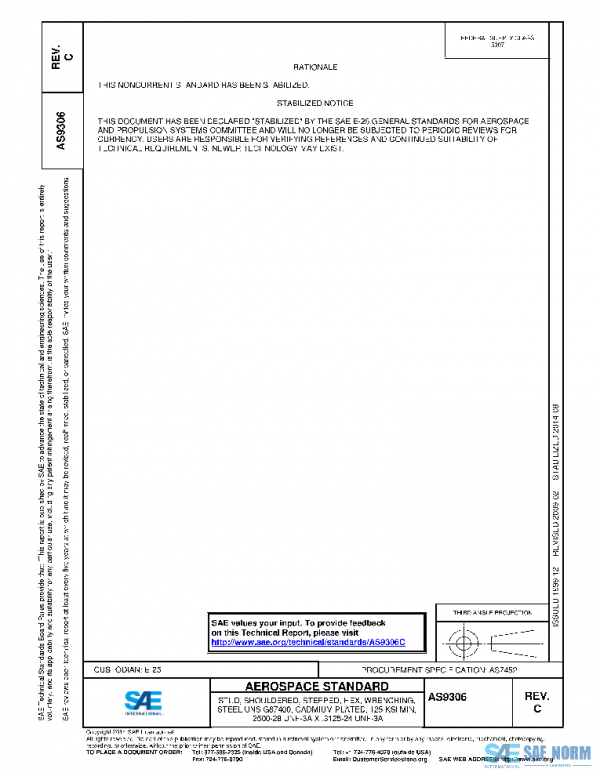 SAE AS9306C PDF