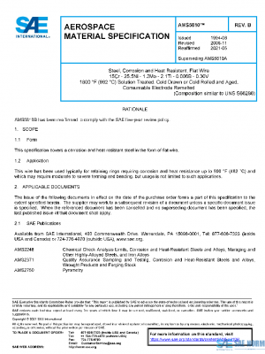 SAE AMS5810B PDF