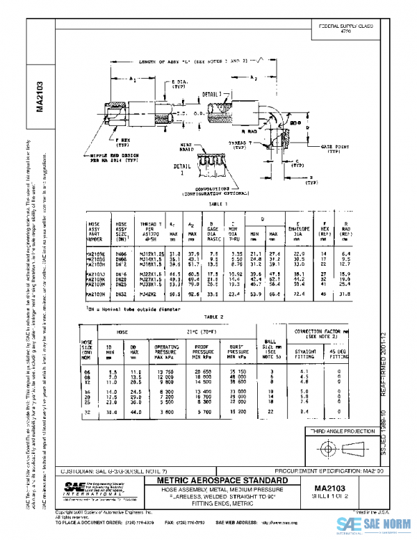 SAE MA2103 PDF SAE MA2103 PDF