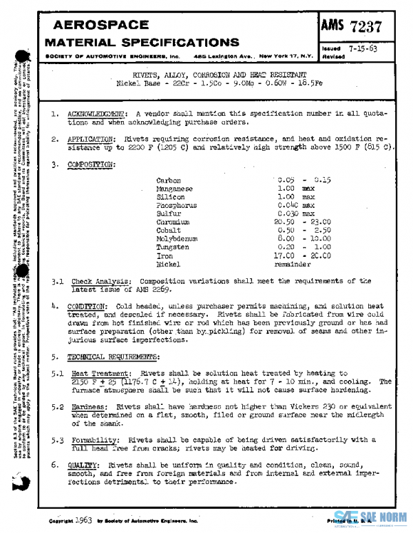 SAE AMS7237 PDF SAE AMS7237 PDF
