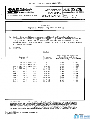 SAE AMS2223E PDF