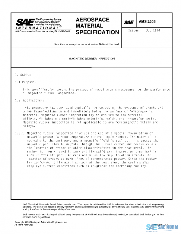 SAE AMS2308 PDF