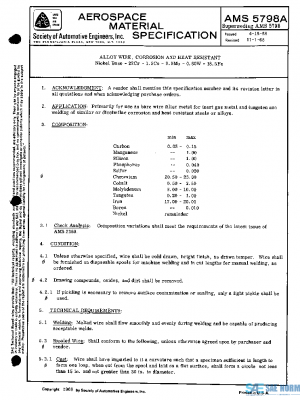 SAE AMS5798A PDF