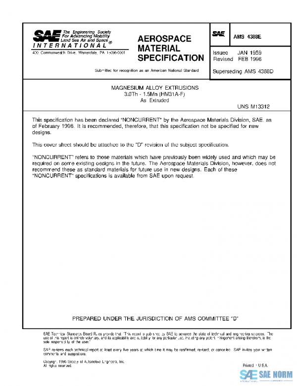 SAE AMS4388E PDF