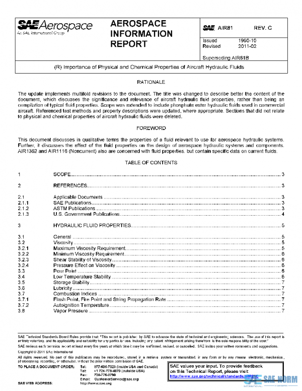 SAE AIR81C PDF SAE AIR81C PDF