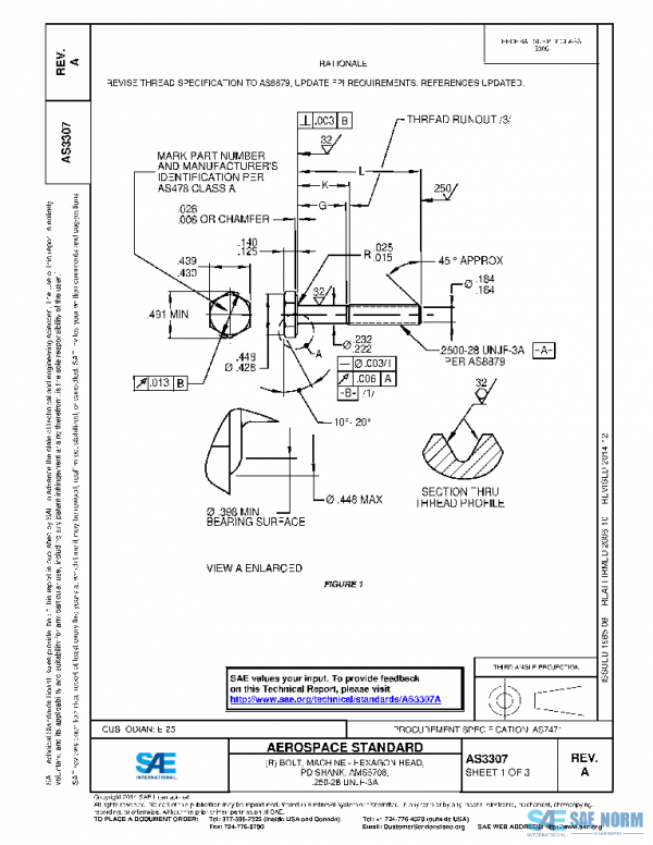 SAE AS3307A PDF