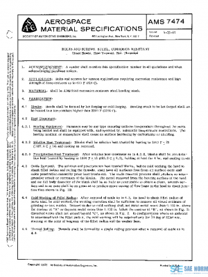 SAE AMS7474 PDF
