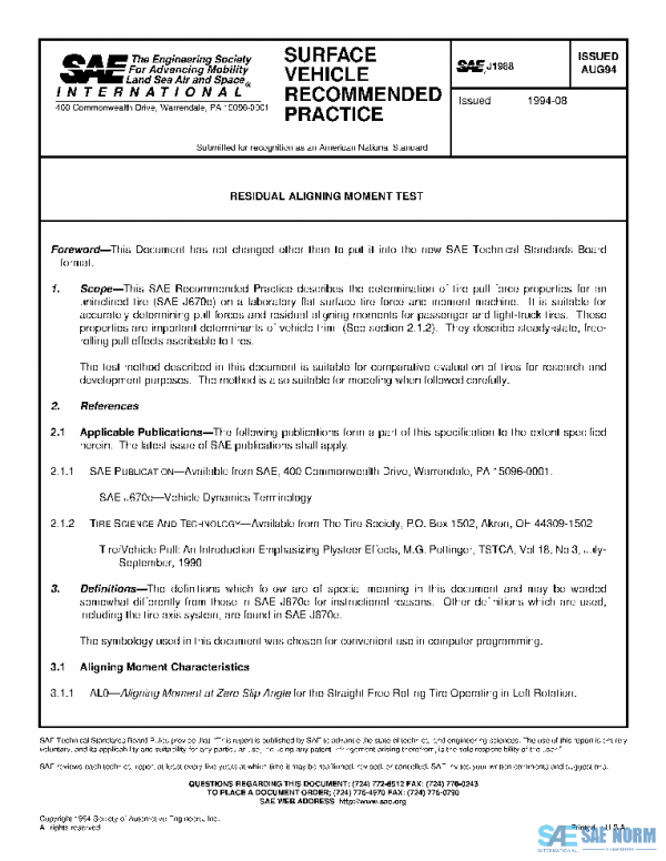 SAE J1988_199408 PDF