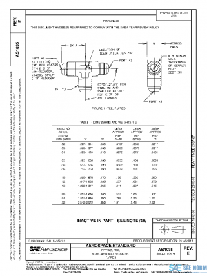 SAE AS1035E PDF