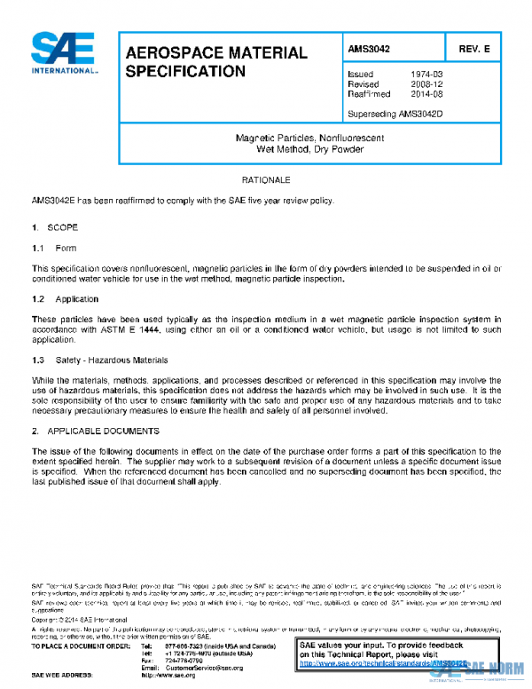 SAE AMS3042E PDF