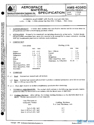 SAE AMS4036D PDF