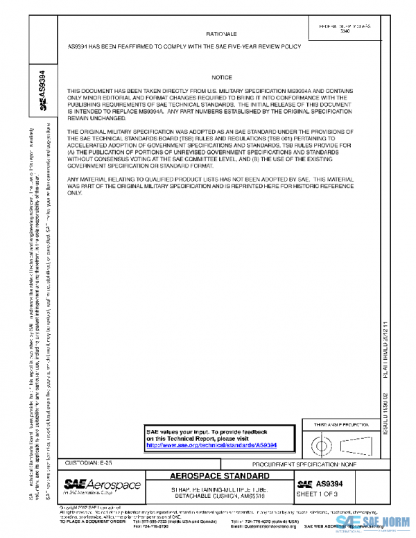 SAE AS9394 PDF